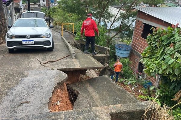 Imagem da matéria: Temporal causa alagamentos e deslizamento em Ilhéus; chuva atinge 125 milímetros em poucas horas