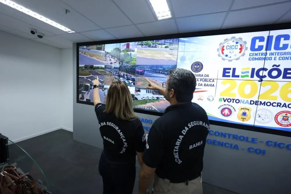 Imagem da matéria: Mais de 32 mil policiais e bombeiros atuarão no segundo turno das eleições na Bahia