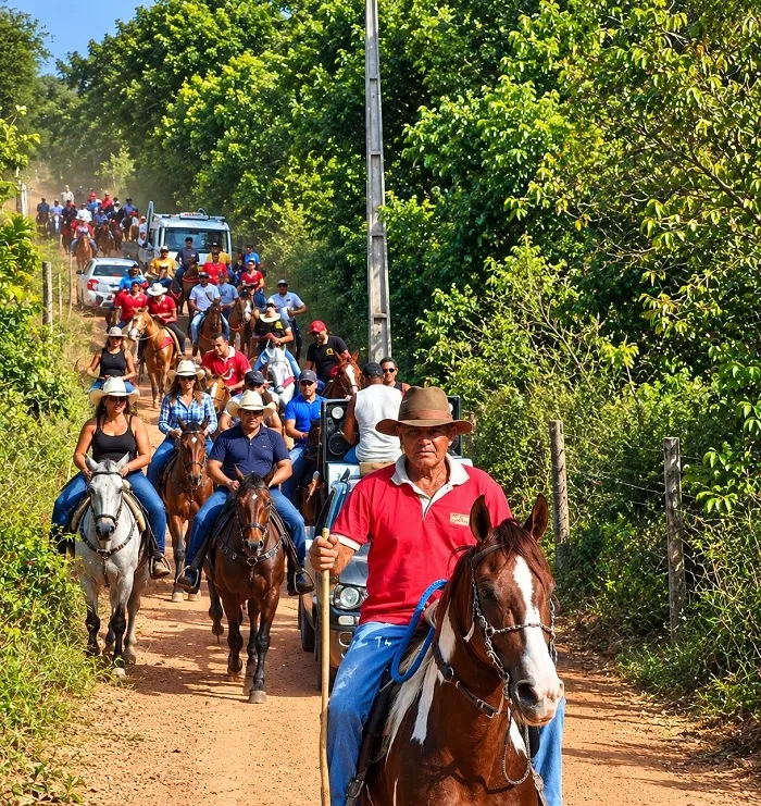 Imagem da matéria: 3ª Cavalgada do Rancho Lago Azul terá sete atrações musicais em Mata de São João